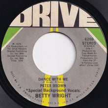 画像をギャラリービューアに読み込む, Peter Brown - Dance With Me / For Your Love (7 inch Record / Used)