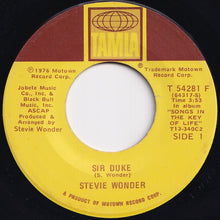 Load image into Gallery viewer, Stevie Wonder - Sir Duke / He's Misstra Know-It-All (7 inch Record / Used)