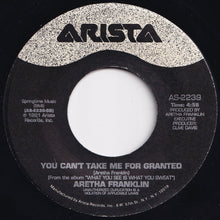 Load image into Gallery viewer, Aretha Franklin - Everyday People / You Can't Take Me For Granted (7 inch Record / Used)