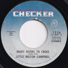 Load image into Gallery viewer, Little Milton - A Mother's Love / Many Rivers To Cross (7 inch Record / Used)