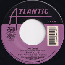 Load image into Gallery viewer, En Vogue - Hold On / Luv Lines (7 inch Record / Used)