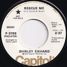 画像をギャラリービューアに読み込む, Shirley Eikhard - Rescue Me (Mono) / (Stereo) (7 inch Record / Used)