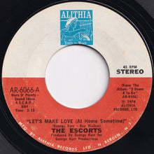 Load image into Gallery viewer, Escorts - Let's Make Love (At Home Sometime) / Within Without (7 inch Record / Used)