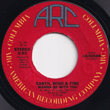 Load image into Gallery viewer, Earth, Wind & Fire - Wanna Be With You / Kalimba Tree (Instrumental) (7 inch Record / Used)
