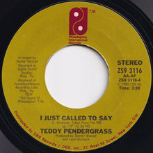 Load image into Gallery viewer, Teddy Pendergrass - Love T.K.O. / I Just Called To Say (7 inch Record / Used)