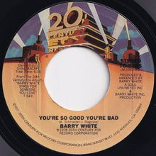 Load image into Gallery viewer, Barry White - Oh What A Night For Dancing / You're So Good, You're So Bad (7 inch Record / Used)