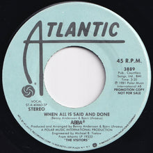 画像をギャラリービューアに読み込む, ABBA - When All Is Said And Done / When All Is Said And Done (7 inch Record / Used)