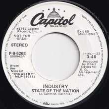 Load image into Gallery viewer, Industry - State Of The Nation / State Of The Nation (7 inch Record / Used)