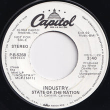 Load image into Gallery viewer, Industry - State Of The Nation / State Of The Nation (7 inch Record / Used)