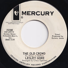 画像をギャラリービューアに読み込む, Lesley Gore - She's A Fool / The Old Crowd (7 inch Record / Used)