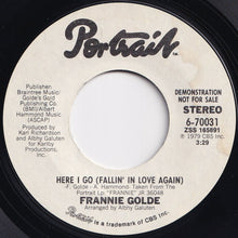 Load image into Gallery viewer, Frannie Golde - Here I Go (Fallin' In Love Again) (Mono) / (Stereo) (7 inch Record / Used)