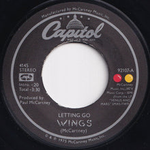 画像をギャラリービューアに読み込む, Wings - Letting Go / You Gave Me The Answer (7 inch Record / Used)