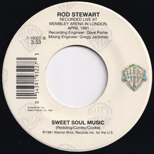 画像をギャラリービューアに読み込む, Rod Stewart, Temptations - The Motown Song / Sweet Soul Music (7 inch Record / Used)