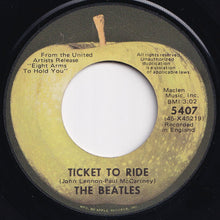 画像をギャラリービューアに読み込む, Beatles - Ticket To Ride / Yes It Is (7 inch Record / Used)