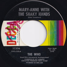 Load image into Gallery viewer, Who - I Can See For Miles / Mary-Anne With The Shaky Hands (7 inch Record / Used)