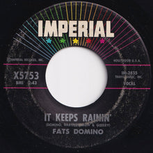 画像をギャラリービューアに読み込む, Fats Domino - It Keeps Rainin' / I Just Cry (7 inch Record / Used)