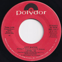画像をギャラリービューアに読み込む, Level 42 - Hot Water / Dream Crazy (7 inch Record / Used)