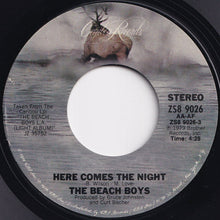 画像をギャラリービューアに読み込む, Beach Boys - Here Comes The Night / Baby Blue (7 inch Record / Used)