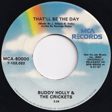Load image into Gallery viewer, Buddy Holly, Crickets - That'll Be The Day / I'm Lookin' For Someone To Love (7 inch Record / Used)