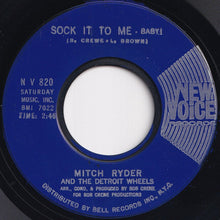 画像をギャラリービューアに読み込む, Mitch Ryder And The Detroit Wheels - Sock It To Me - Baby! / I Never Had It Better (7 inch Record / Used)