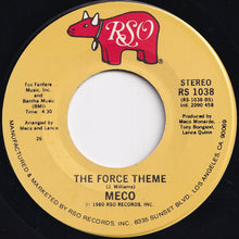 画像をギャラリービューアに読み込む, Meco - Empire Strikes Back (Medley) / The Force Theme (7 inch Record / Used)