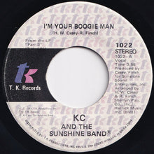 画像をギャラリービューアに読み込む, KC And The Sunshine Band - I'm Your Boogie Man / Wrap Your Arms Around Me (7 inch Record / Used)