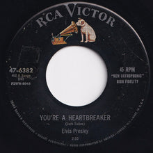 Load image into Gallery viewer, Elvis Presley - Milkcow Blues Boogie / You're A Heartbreaker (7 inch Record / Used)