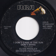Load image into Gallery viewer, Elvis Presley - Good Rockin' Tonight / I Don't Care If The Sun Don't Shine (7 inch Record / Used)