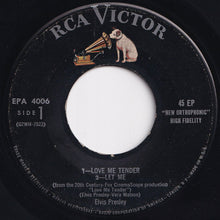 画像をギャラリービューアに読み込む, Elvis Presley - Love Me Tender; Let Me / Poor Boy; We're Gonna Move (7 inch Record / Used)