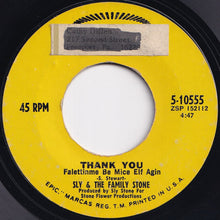 画像をギャラリービューアに読み込む, Sly & The Family Stone - Thank You (Falettinme Be Mice Elf Agin) / Everybody Is A Star (7 inch Record / Used)