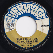 画像をギャラリービューアに読み込む, Bill Deal & The Rhondels - What Kind Of Fool Do You Think I Am / Are You Ready For This (7 inch Record / Used)