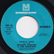 画像をギャラリービューアに読み込む, Richard Spencer, Winstons - Mama's Song / Say Goodbye To Daddy (7 inch Record / Used)