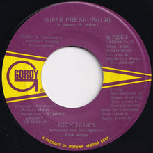 Load image into Gallery viewer, Rick James - Super Freak (Part 1) / (Part 2) (7 inch Record / Used)