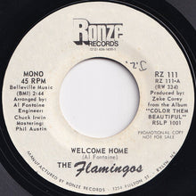 Load image into Gallery viewer, Flamingos - Welcome Home (Stereo) / (Mono) (7 inch Record / Used)