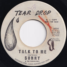画像をギャラリービューアに読み込む, Sunny And The Sunglows - Talk To Me / Pony Time (7 inch Record / Used)