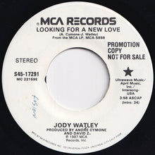画像をギャラリービューアに読み込む, Jody Watley - Looking For A New Love / (Special Vocal Intro) (7 inch Record / Used)