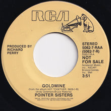 画像をギャラリービューアに読み込む, Pointer Sisters - Goldmine / Goldmine (7 inch Record / Used)