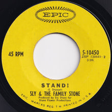 画像をギャラリービューアに読み込む, Sly & The Family Stone - Stand! / I Want To Take You Higher (7 inch Record / Used)