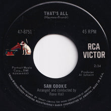 画像をギャラリービューアに読み込む, Sam Cooke - Feel It / That's All (7 inch Record / Used)