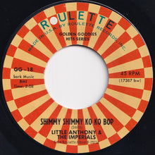 画像をギャラリービューアに読み込む, Little Anthony & The Imperials - Shimmy Shimmy Ko Ko Bop / I'm Alright (7 inch Record / Used)