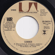 Load image into Gallery viewer, War - Summer / All Day Music (7 inch Record / Used)