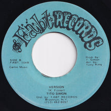画像をギャラリービューアに読み込む, Tito Simon - Over And Over / Version (7 inch Record / Used)