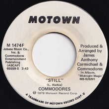 画像をギャラリービューアに読み込む, Commodores - Still / Such A Woman (7 inch Record / Used)