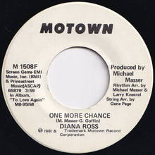 Load image into Gallery viewer, Diana Ross - One More Chance / One More Chance (7 inch Record / Used)