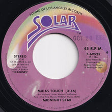 画像をギャラリービューアに読み込む, Midnight Star - Midas Touch / Searching For Love (7 inch Record / Used)