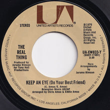 Load image into Gallery viewer, Real Thing - You To Me Are Everything / Keep An Eye (On Your Best Friend) (7 inch Record / Used)