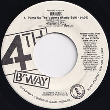 画像をギャラリービューアに読み込む, M|A|R|R|S - Pump Up The Volume (Radio Edit) / Pump Up The Volume (Radio Edit) (7 inch Record / Used)
