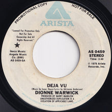 画像をギャラリービューアに読み込む, Dionne Warwick - Deja Vu (Stereo) / (Mono) (7 inch Record / Used)