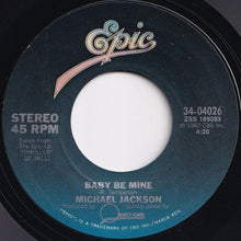 画像をギャラリービューアに読み込む, Michael Jackson - Human Nature / Baby Be Mine (7 inch Record / Used)