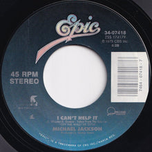 Load image into Gallery viewer, Michael Jackson - Bad / I Can't Help It (7 inch Record / Used)